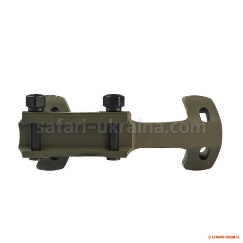 Warne X-Skeleton Mount, диаметр колец - 30 мм, Ultra High, OD Green