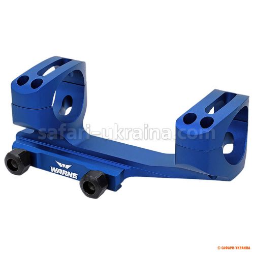Warne X-Skeleton Mount, d - 30 мм, Ultra High, Blue Warne X-Skeleton Mount, d - 30 мм, Ultra High, Blue