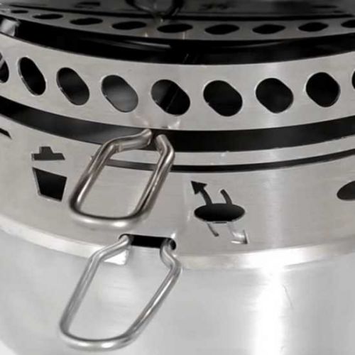 Гриль на вугіллі O 57 см Weber One-Touch Premium, арт. 14401004 