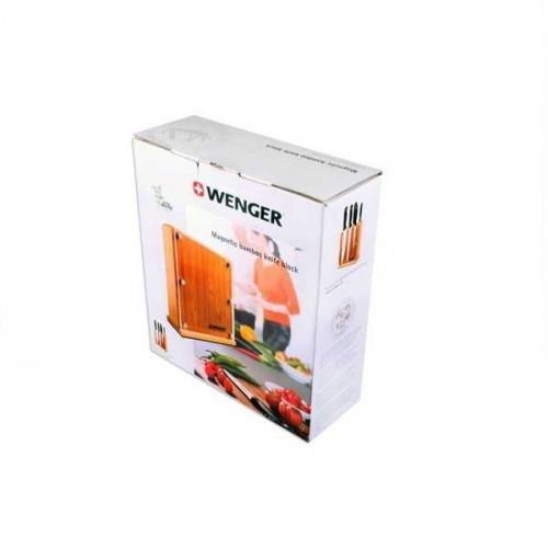Підставка магнітна для кухонних ножів Wenger. 20,5 x 22,8 x 7,6 cм 