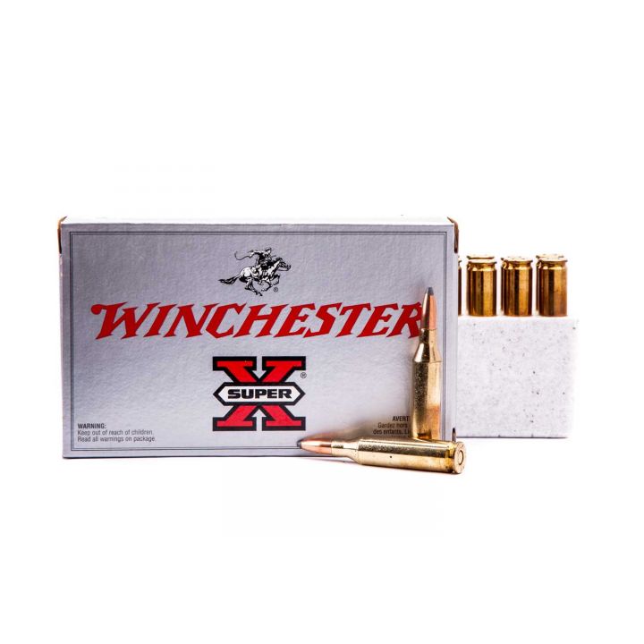 Патрон Winchester Super X, кал.243Win, тип кулі PSP, вага 5,18g/80 grs 