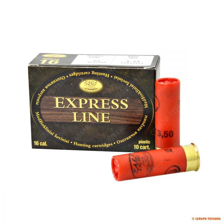 Патрон Zala Arms Express Line, кал.16/70, дріб №3 (3,5 мм), 27 г 