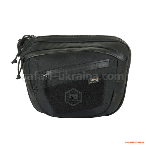 M-TAC сумка SPHAERA HARDSLING BAG LARGE з липучкою, elite black 