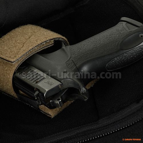 M-TAC сумка SPHAERA HARDSLING BAG LARGE з липучкою, elite black 