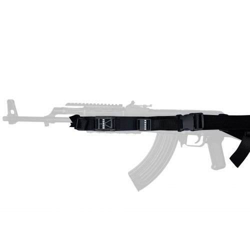 Тактический трехточечный ремень DANAPER Magnetic Sling Black