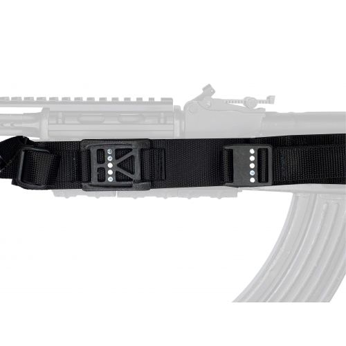 Тактический трехточечный ремень DANAPER Magnetic Sling Black