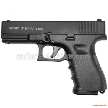 Пистолет стартовый Retay G 19C 14-зарядный кал. 9 мм.