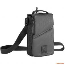 Сумка для прихованого носіння зброї 9TACTICAL Casual Bag Deluxe S Black Carbone