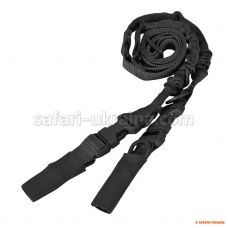 Тактичний 2-точковий ремінь Condor (black)