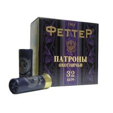 Патрон Феттер Стандарт, кал.12/70, дріб № 1 (4,0 мм), 32 г