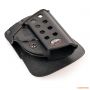 Кобура для пистолета Форт-12 Fobus Paddle Holster, поясная, чёрная