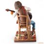 Статуэтка из папье-маше Forchino The Guitar Player (Гитарист), 17 х 17 х 31 см