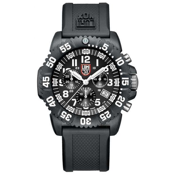 Мужские часы с тритиевой подсветкой Luminox Sea Colomark Chronograph 3081