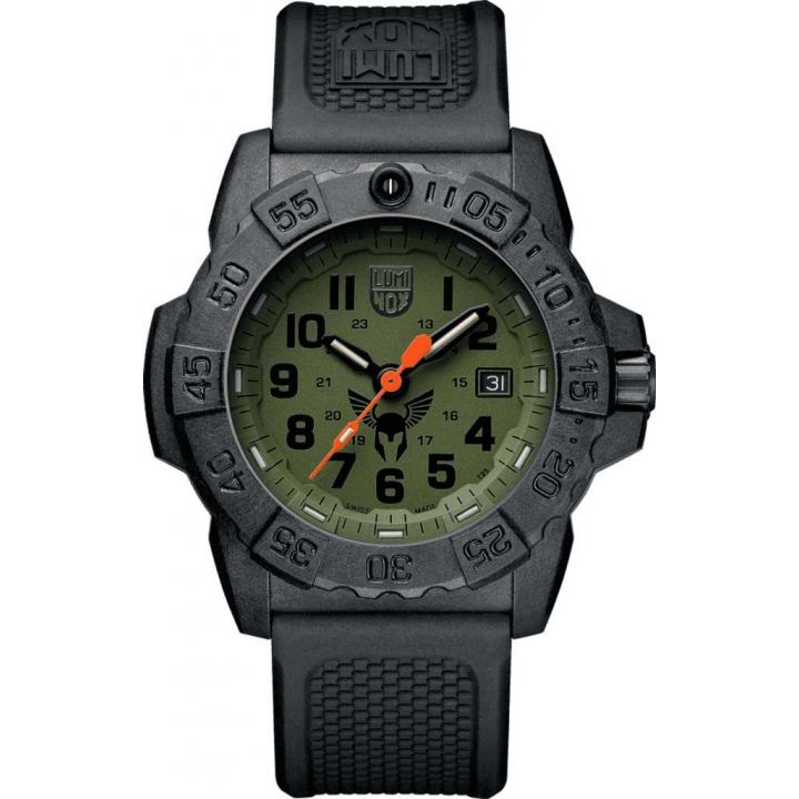 Мужские швейцарские часы Luminox 3501.BO.TV.SET