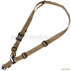 Ремінь збройовий одноточковий Magpul MS4 DUAL QD G2 FDE