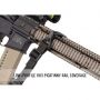 Накладка на планку Picatinny 1913 Magpul Ladder, матеріал: гума 