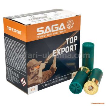 Охотничий Патрон SAGA EXPORT, кал.12/70, № 3, навеска 34 г, без контейнера