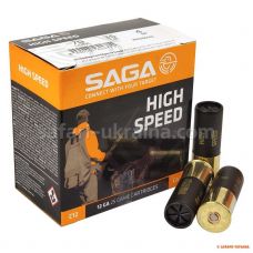 Патрон SAGA HIGH SPEED, кал.12/70, № 4, маса 36 г, в контейнері