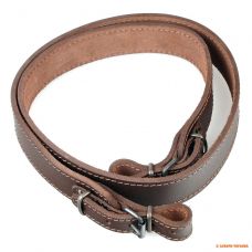 Ремінь збройовий Волмас, шкіра, 3 х 90 см, коричневий, арт. 5020/2