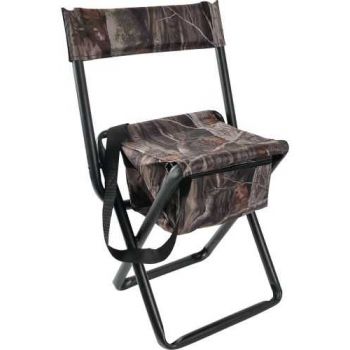 Стул складной со спинкой и сумкой Allen Camo Folding Stool