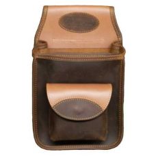 Шкіряна мисливська сумка з поясом Artipel BORSA 095, розміри 17x15x25 см