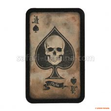 M-Tac нашивка Ace of Spades Coyote/Black