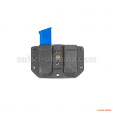 Паучер ATA Gear Double Pouch ver.1 Glock 17 / 22 /47, black