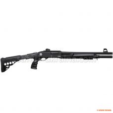 Помпова рушниця Huglu ATROX Tactic Black Telescopic Stock 12/47