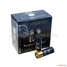 Патрон спортивний Baschieri & Pellagri F2 LEGEND, кал. 12/70, дріб 7,5, навіска 24 г.