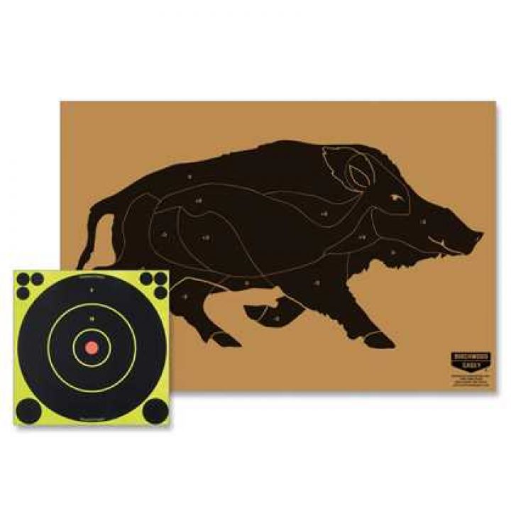 Мишень Кабан Birchwood Casey Boar Kit, 61х91 см, +4 мишени 30х30см