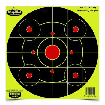 Мішень Birchwood Casey Bull`s-eye Targets, 30 см, 4 мішені