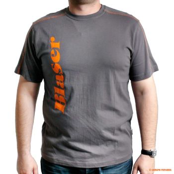 Хлопковая футболка Blaser F3 T-Shirts, серая