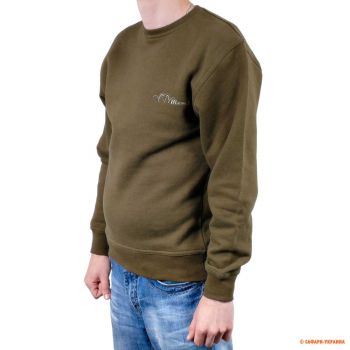 Футболка с длинным рукавом Blaser Sweatshirt Bernie, коричневая