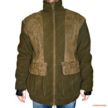 Тепла куртка для полювання Blaser Bern jacket, вставки з мікро-замші