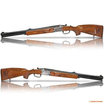 Штуцер охотничий Blaser BB 97 Luxus, кал: 9,3 х 74 R, ствол: 55 см., с гравировкой дикие звери