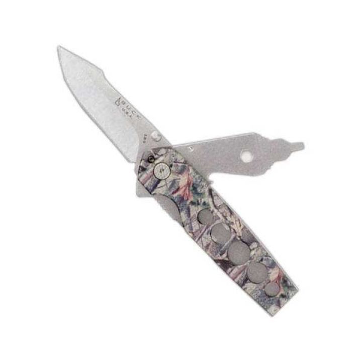 Складной нож Buck Alpha Crosslock PBS Camo