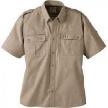 Бавовняна теніска Cabela`s Serengeti Safari S/S Shirt, для сафарі