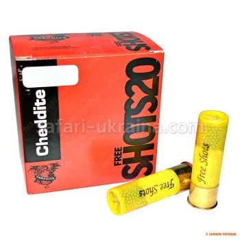 Патрон Cheddite Free Shots, кал.20/70, дробь №9 (2,1 мм), 26 г (без контейнера)