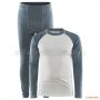 Комплект мужского термобелья Craft Core Warm Baselayer Set M Trooper-Ash