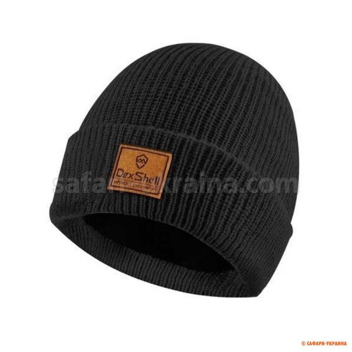 Шапка водонепроницаемая Dexshell Watch Beanie, черная