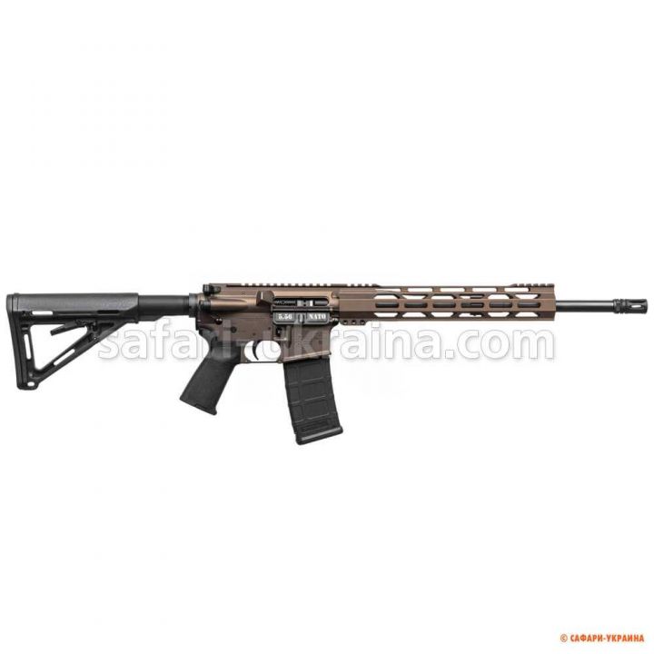 Карабін нарізний мисливський Diamondback DB15 BRONZE кал.223/5.56, ствол 16'', M-LOK 