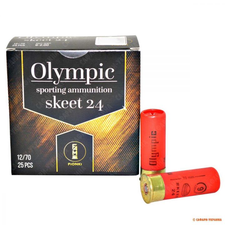 Патрон спортивний FAM-Pionki Olympic Skeet, кал.12/70, № 9 (2,0 мм) 24 gr 