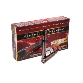 Патрон Federal Premium, кал.30-06 Sprg, Edge TLR, вес 11,34 g/175 grs