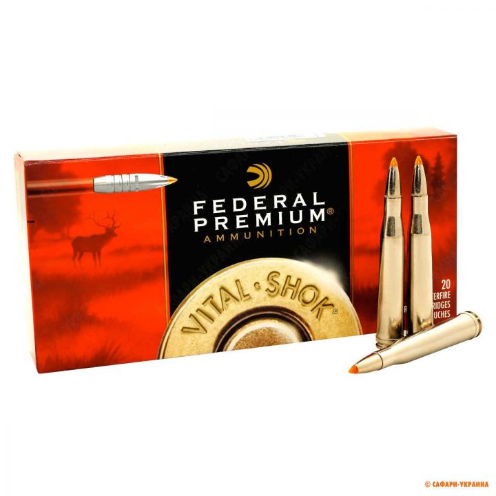 Патрон Federal Premium V-Shok, кал.300 H&H, Trophy Bonded® Tip, вес: 11,7 g/180 grs