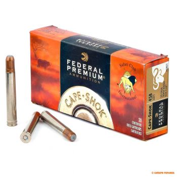 Патрон Federal Premium Cape-Shok, кал.458 Lott, Trophy Bonded Bear Claw, вес: 32,4 g/500 grs