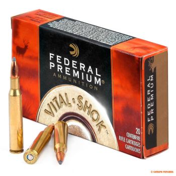 Патрон Federal Premium Vital-Shok, кал.270 Win, Partition, вес: 9,7 g/150 grs