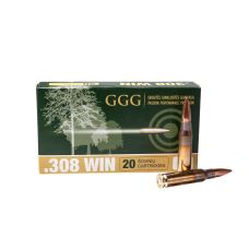 Патрон нарізний GGG HPBT кал.308 Win. Вага 12,31 г
