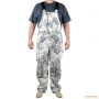 Комбинезон зимний для охоты Ghost Camo Tricot Bib, снежный камуфляж