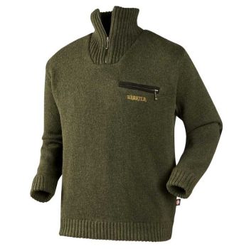 Светр для полювання Harkila Annaboda, мембрана WINDSTOPPER, Forest green