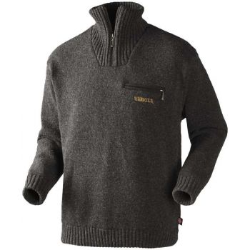 Свитер для охоты Harkila Annaboda, мембрана WINDSTOPPER, Flint grey